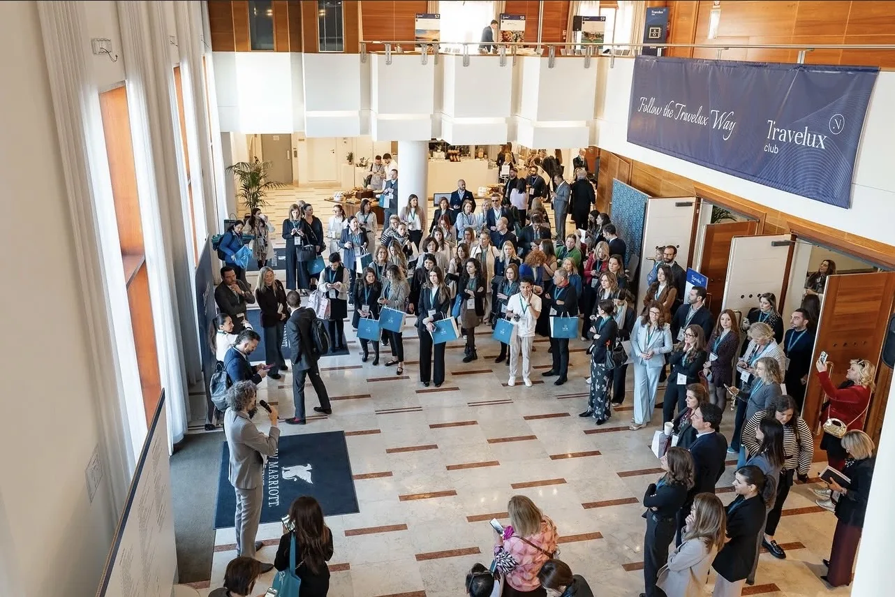 Accoglienza partecipanti a un congresso in hotel a Venezia